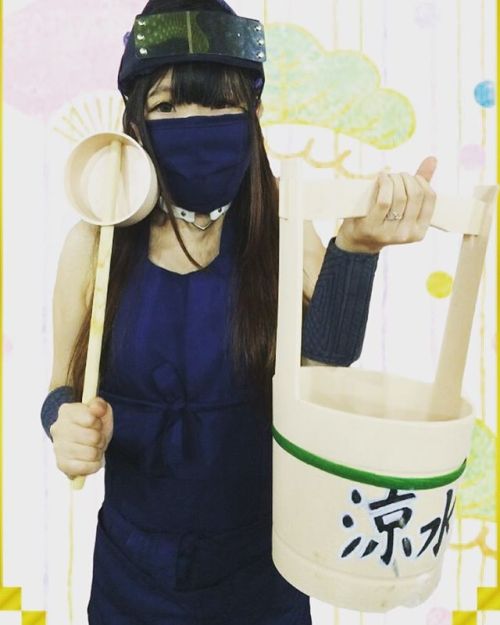 打水 #followforfollow #japan #ninja #cute #akihabara