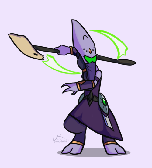  Vorazun in CarBotAnimation style (almost)! A version with colors I usually use in my drawings of he