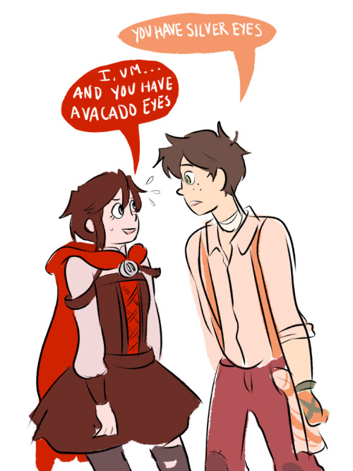 castlenikki: help them they’re both awkward idk if they ever gonna meet but i hope it goes like this 