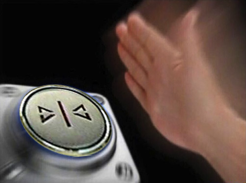 chestking:  When you get on the elevator alone and you see someone walking toward it 