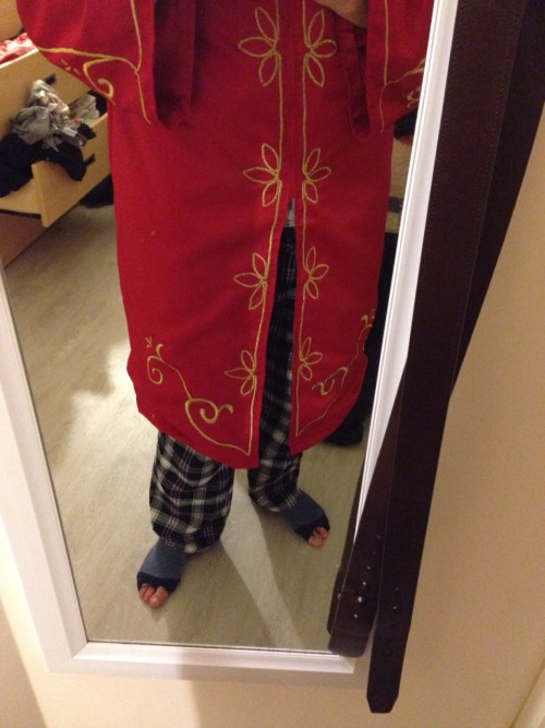 jontheangel:I finished one of my TRASH ANIME costumes for Katsucon, which is a Valentine’s Day artbo