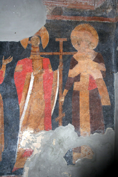 Paintings in St. Demetrius Church in Markova Sušica, Macedonia; 14th century