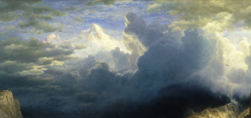 goodreadss: Albert Bierstadt: Skies