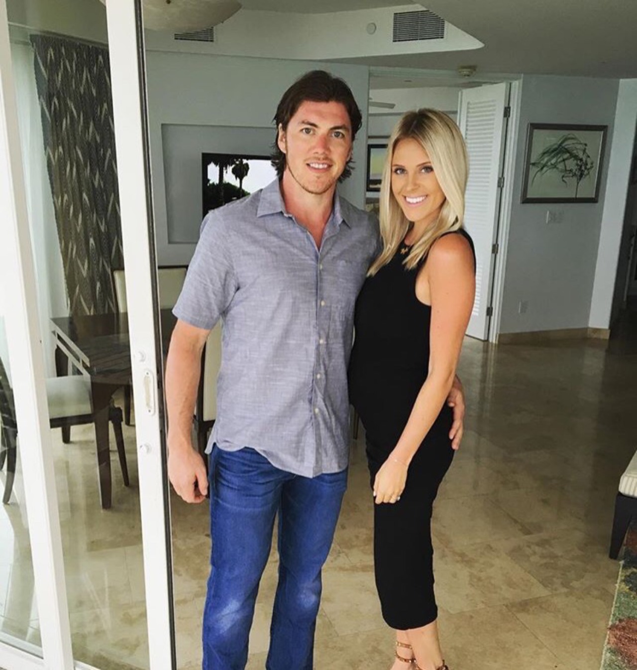 Wives and Girlfriends of NHL players — TJ & Lauren Oshie