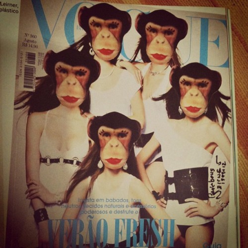 Vogue #qualquerbobagem #instaqualquerbobagem #vogue #fashion #instafashion #covergirl #covergirls #m