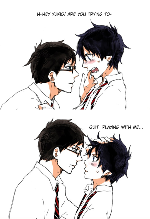 thatshamelessyaoishipper:  Saw this comic untranslated on Tumblr before and set a goal for myself. So, here it is, Okumuracest, in all its wincest glory~ All credit for the art goes to はんぺん. 