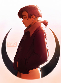 kaiayame:  speaking of my teenage space boyfriend… / moon look ref 