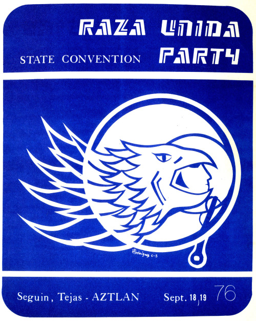 From our newly processed Olga and Bidal Aguero Papers comes this cover for the 1976 state convention