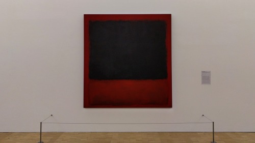 Sex dailyrothko:  Untitled (Black, Red over Black pictures