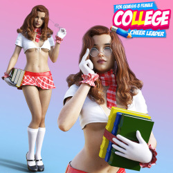 powerage has a brand new school girl outfit