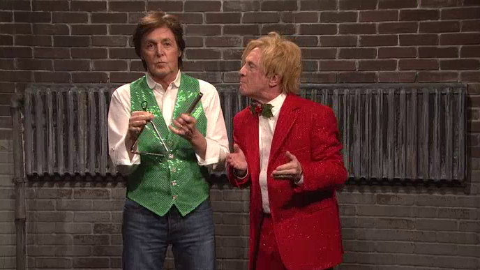 What is it about Martin Short yelling at Paul McCartney that is so funny? We could not stop giggling during this sketch. Coincidentally, this whole scenario was on a very specific scavenger hunt we’ve been doing for years in which we search for...