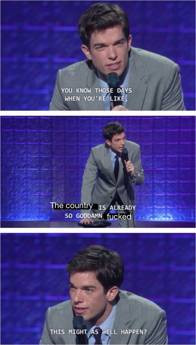 actingdownstage:  biggest-gaudiest-patronuses: hey remember in 2016 when clown attack