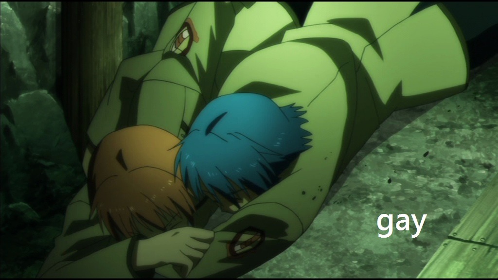 anime-danime:  otonashi and hinata i love you wait all the other characters too Aagh,