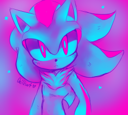 chillisart:  i tried to see if i could make cyan and magenta work in one image. i tried