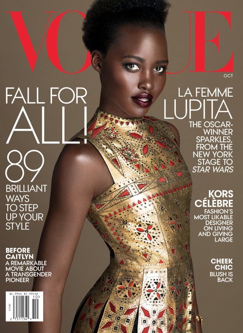 the-perks-of-being-black: Lupita Nyong'o photographed by Mert Alas and Marcus Piggott for Vogue Maga