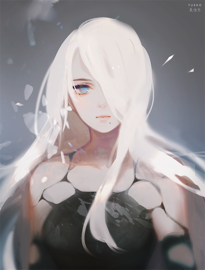 animepopheart: ★ yue |  2b / a2 ☆ ⊳ nier: automata ✔ republished w/permission