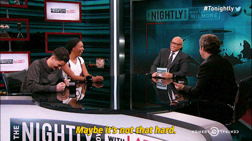 sandandglass:The Nightly Show, February 4, 2016