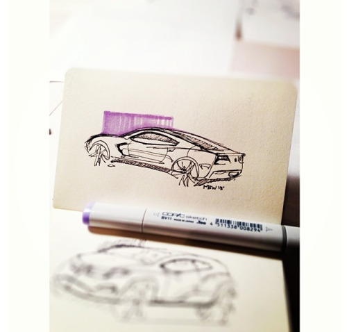 mbwdesign:  Pocketbook sketch.