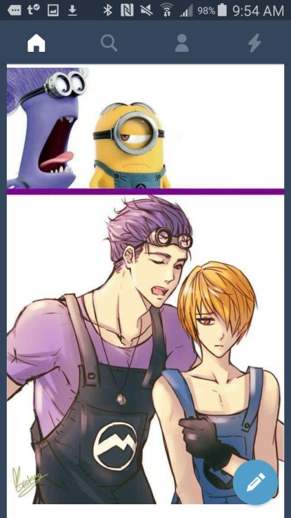 owian:minion yuri vs minion yaoi