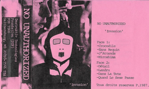 Invasion - No Unauthorized (1987)