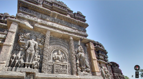 The Lakulish Temple (લકુલીશ મંદિર)  is the oldest surviving temple of Champaner-Pavagadh Archaeologi