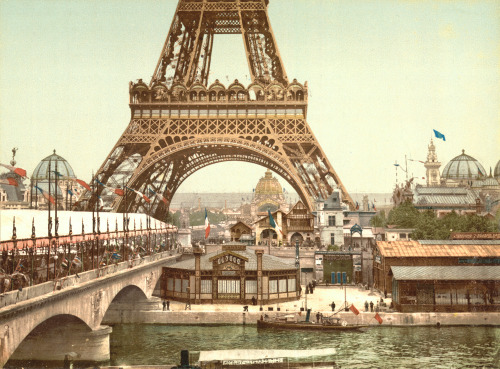 Exposition Universelle (1900), Paris, France Photochrom Prints via Library of Congress