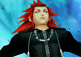 wrenhavenriverarchive: Luxord | Saix: Axel’s final moments