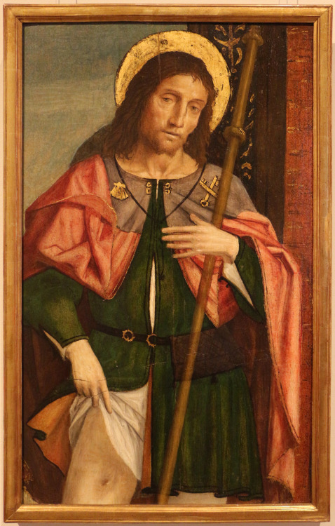 koredzas:Ambrogio Bergognone - Saint Rochus. 1505 - 1510 