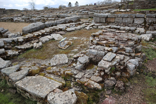 thesilicontribesman: Shops, Workshops and a Tavern, Vindolanda Roman Fort, Northumberland, 29.4.18. 