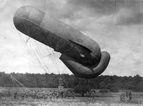 WWI:Schulterklappenauflage:Ballon,35 mm,Kopie,Stück 
