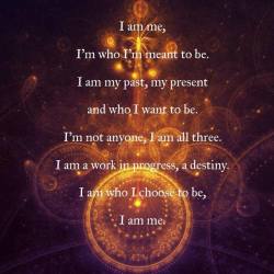 mercemaria:  I am me.  नमस्ते