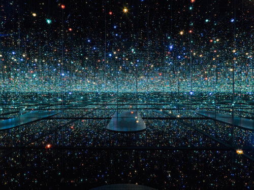 ap-artmemories:  ‘Infinity Mirrored Room - The Souls of Millions of Light Years Away’ - Yayoi Kusama - David Zwirner Gallery, New York, USA 