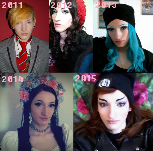 modelaest:so this is my evolution from 15 - to 19 years of age. (It was hard to choose just one phot