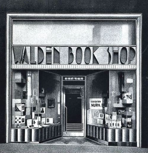 danismm:Walden Book Shop, Michigan Square Building, Chicago ILL. 1931. Arch. Holabird &amp; Root