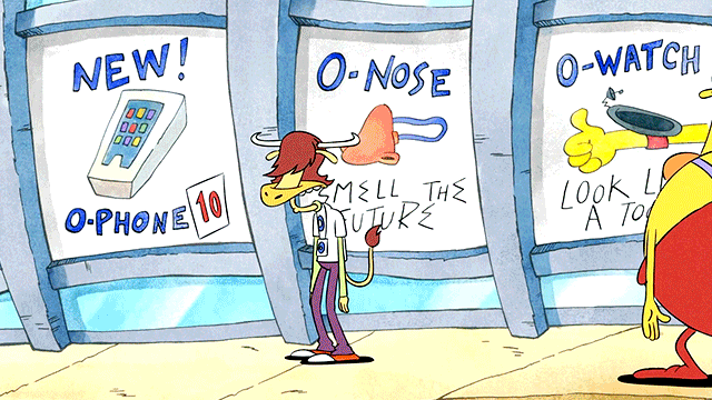rmlgifs:  The new O-Nose is really where it’s at.