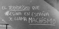 allcuntsarebeautiful:1.338 mujeres asesinadas desde 1996. Terrorismo Machista.