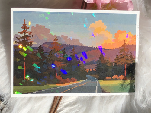 Updated my shop and added a couple new prints/stickers!~http://8pxl.storenvy.com/