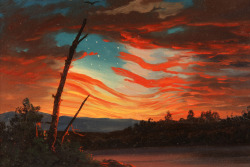    Frederic Edwin Church.Â Our Banner in