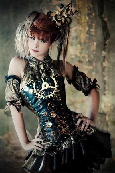 Gorgeous Steampunk Outfit!!!  Love it!