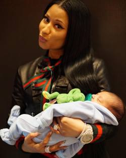 bando&ndash;grand-scamyon:  rainbow-unicorn-monkeyballs:  bando–grand-scamyon:  octoberjr:  Nicki,  Future and August Alsina Welcoming Dj khaled new born son the world  He’s so cute 😍  That’s a cute ass baby but why future holding him like he
