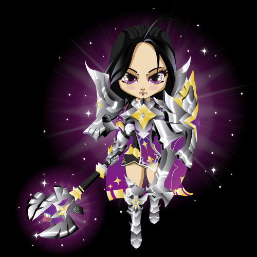 -Comission Paladina Dark - Summoners Wars