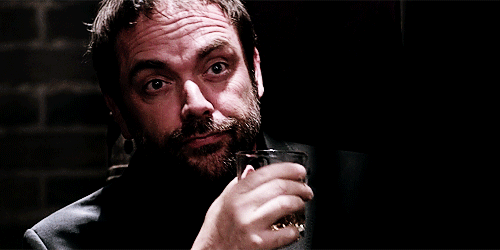 castielyre:crowley gifs for no reason: 10x09 editionthe point is - you hated me. you said you’d be b