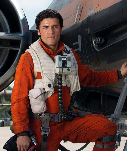 Official Star Wars: The Force Awakens Photos of Oscar Isaac as Poe Dameron from Topps Authentics