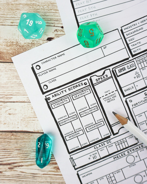 CUTE Pathfinder 2e Character Sheets Just Dropped!! 🎉🎉🎉