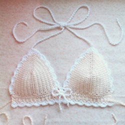 Angelic-Emoji:  I Just Recieved This Crochet Bralette From Noelebell And I Love It