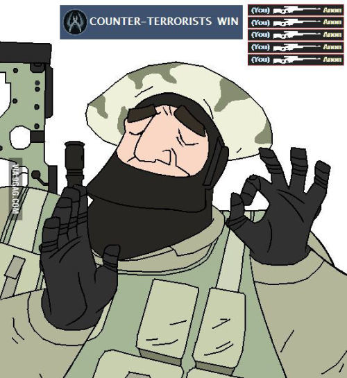 When you snipe the enemies just right