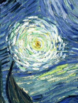 logija:  Starry Night by Vincent Van Gogh (detail) Oil on canvas, 1889. 