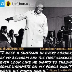 blackourstory:   THIS is why they don’t teach you about Fannie Lou Hamer - even in February. 