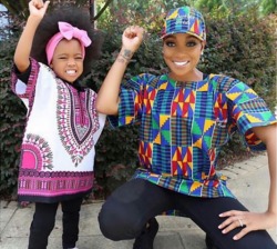 afrodesiacworldwide:  Monica and her daughter 