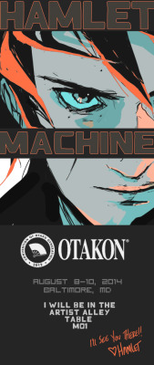 ~*I&rsquo;LL BE AT OTAKON*~ I&rsquo;ll be in the Artist Alley, table M01: I might be able to wrangle a very SMALL amount of Chp 2 and 3 early from the printer (the rest of the books will be coming in about two months, I&rsquo;m told! Kickstarter merch